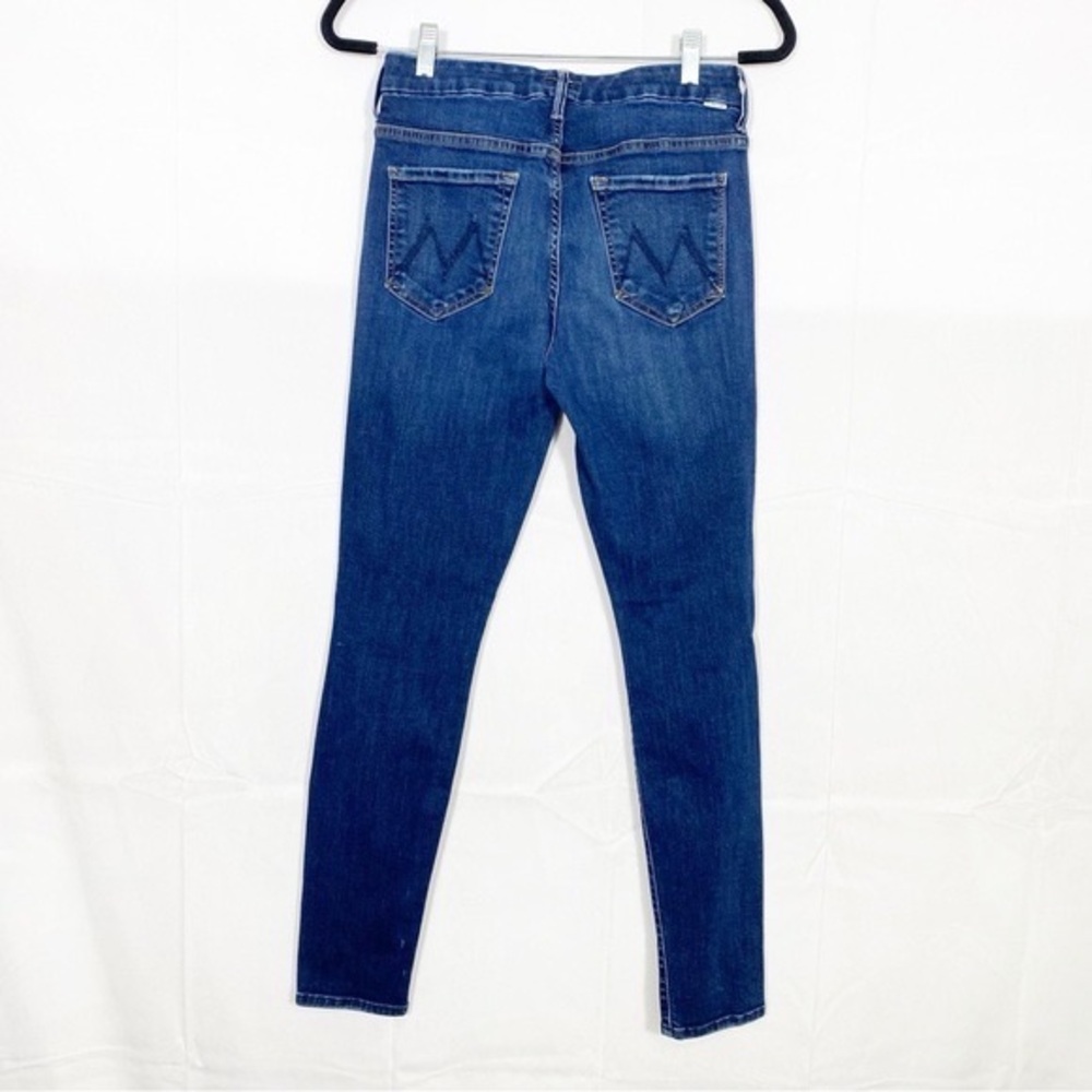 Mother Denim X Tuckernuck High Waisted Looker Skinny Jeans Teaming Up Wash